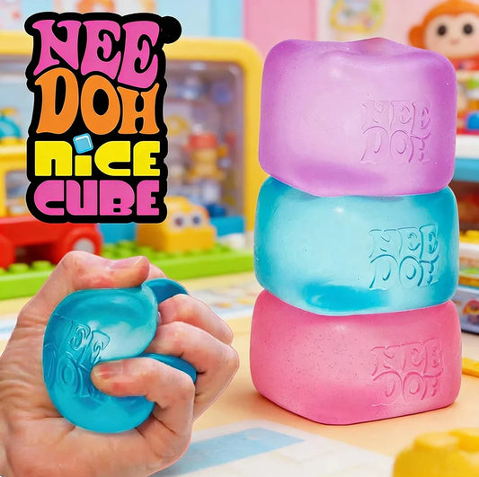 Squishy NeeDoh Nice Cube Stress Relief Cube