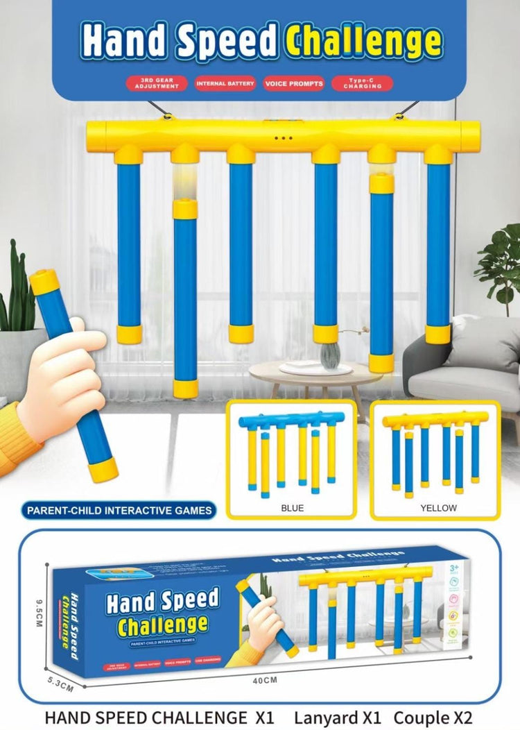 Remote Control Hand Speed Reflex Challenge Rechargeable Game - 103