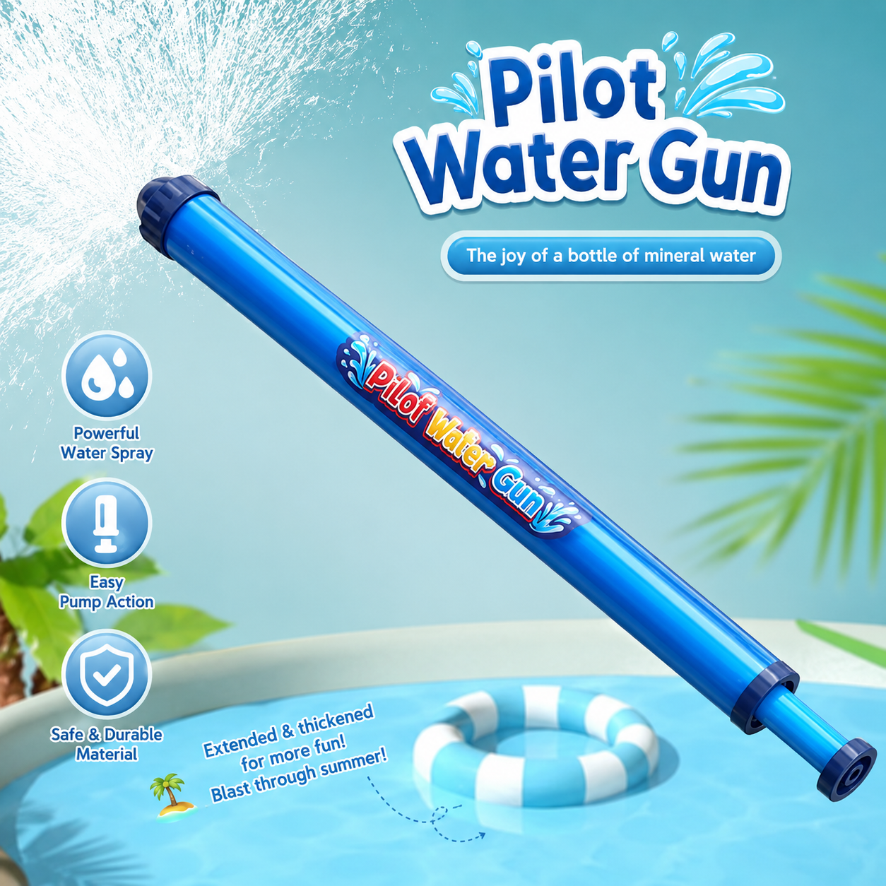 Double Layer Water Cannon Spray Shooter