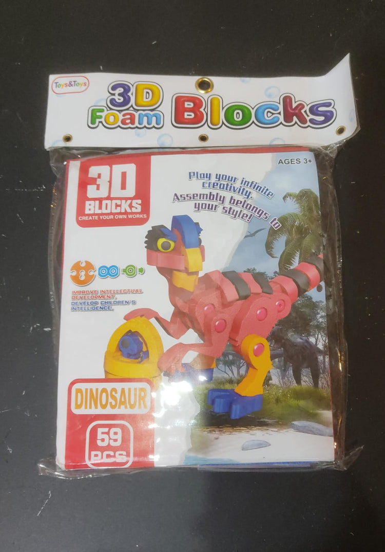 3D dinosaur puzzle LTT-Fb-3d