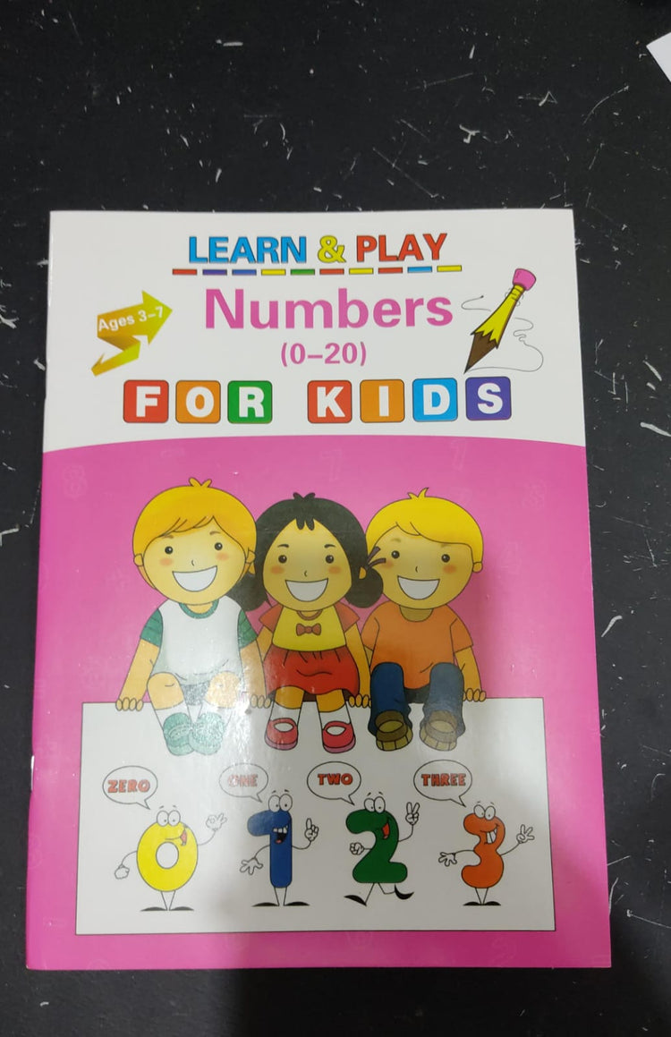 Learn and play number book LAS-D03