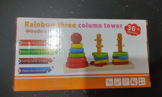 3 in 1 rainbow tower LAS