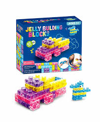 Soft Gummy Jelly Sensory Building Blocks 40 pieces