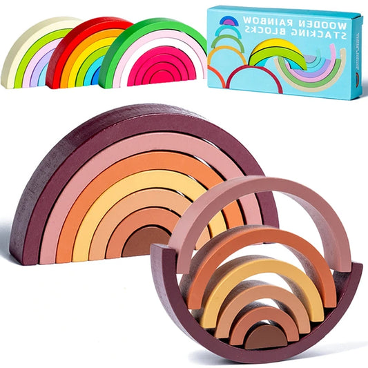 Wooden rainbow RMSK-ST3941